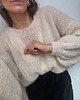 swetry damskie  Jedwabny sweter Crafted ecru 2