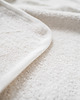przewijaki i ręczniki dla dzieci Lniany ręcznik frotte z kapturkiem CREAMY WHITE 5