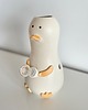 akcesoria różne BONGO ceramiczne  GĘŚ satynowa, lufka, fajka wodna 1