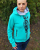 bluza z kapturem damska The eye bluza damska mint by OTECKI 1