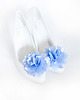 klipsy do butów Błękitne Kwiaty -Klipsy do butów Mififi 1