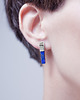 kolczyki z kamieniami Kolczyki z kolekcji EDGY/ SILVER/LAPIS LAZULI 1