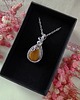 wisiory Naszyjnik Tygrysie Oko stal chirurgiczna wisiorek handmade 1