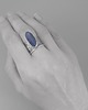 pierścionki srebrne Pierścionek kyanit 2