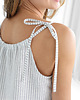 sukienki midi damskie Lniana Sukienka FLORA MIDI gray stripes 2