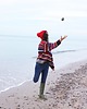 swetry damskie  Sweter handmade  melanż  z wełną 7