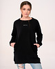 bluza bez kaptura damska Crew Neck Black 2