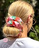 gumki do włosów Scrunchie XXL - Strawberry Milkshake 1