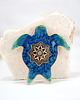 magnesy Ceramiczny magnes żółw morski turkus 2