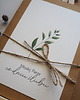 kartki scrapbooking Kartka na ślub rustykalna Listki 1