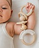karuzele i girlandy do łóżeczka Drewniana zawieszka sensoryczna dla niemowlaka 4