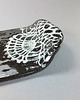 podkładki do kuchni Ceramiczna podstawka pod łyżki Czarna koronka 2
