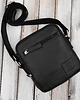 torby i nerki męskie Listonoszka męska skórzana czarna saszetka na ramię mała pojemna AY-27-BL 2