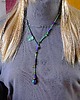 chokery Boho cudny naszyjnik z drobnych koralików z winogronem PREZENT handmade 1