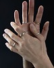 pierścionki srebrne SIS/ satin silver ring 1