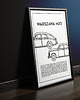 plakaty Plakat Polska Motoryzacja - Warszawa M20 2