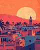 plakaty Plakat - Marrakesz 2