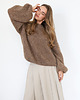 swetry damskie  Sweter Penelope kakaowy 2