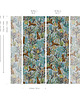 tapety i naklejki ścienne Tapeta Gold Tigers Light Blue 1
