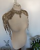 ubrania różne Naramiennik, narzutka, makrama, do sesji, boho, stylowa, złota 4