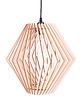 lampy wiszące Lampa sufitowa do kuchni ze sklejki SKANDYNAWSKA 7