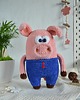 misie i maskotki Świnka pluszowa 32 cm, Maskotka świnka, prezent dla dziecka 4