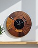 zegary Zegar ścienny z Drewna - Cichy Mechanizmp 4