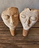 akcesoria różne Zestaw ceramicznych korków do wina Twarze handmade 2