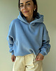 bluza z kapturem damska Bluza Soho sky blue z kapturem 7