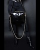 torby na ramię "Tassel bag" czarny krokodyl 4