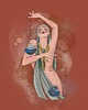 grafiki i ilustracje Komplet 12 kart ze znakami zodiaku- karty afirmacyjne/ilustracje 2