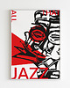 grafiki i ilustracje Plakat All that Jazz nr2 50x70 cm  grafika polish jazz muzyka na ścianę 1
