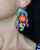 kolczyki soutache Bajkowe kolczyki soutache 2