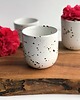 kubki Kubek ceramiczny bez uszka, czarka - KROPKi 4