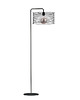 lampy podłogowe Czarna loftowa lampa podłogowa do salonu IRUN LOFT 6