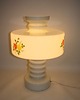 lampy stołowe Polska szklana lampa Vitropol, lata 70.  1