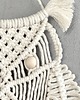 makramy Duża Sowa Makrama z Długim Ogonem Elegancka Dekoracja Boho 80 cm 4