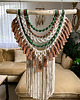 makramy Makrama boho z chwostami 1