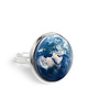 pierścionek z żywicy Pierścionek - Ziemia 1