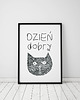 plakaty Plakat. Koteczki, dzień dobry 1