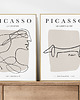 plakaty Picasso szkice - zestaw plakatów 1