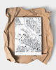 plakaty Plakat Bielany - mapa dzielnicy 1