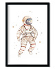 obrazy i plakaty do pokoju dziecięcego ASTRONAUTA - plakat dla dzieci 4