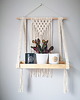 półki Makrama - półka ścienna, kwietnik, boho 4