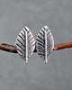 kolczyki srebrne Kolczyki srebrne Mini silver leaves 1