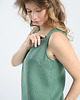 topy damskie Lniany top WILLOW eucalyptus green 4