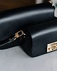 torby na ramię Torebka skórzana SOPHIA M black classic szewro GOLD 8