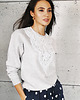 bluza bez kaptura damska Bluza z haftem 1