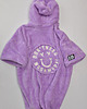 bluza z kapturem damska Poncho Biggy Smile Lilac 3