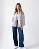 bluza bez kaptura damska Bomberka Sporty Chic Krem / XXL 1